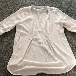 Grey and white polka dot maternity - never worn